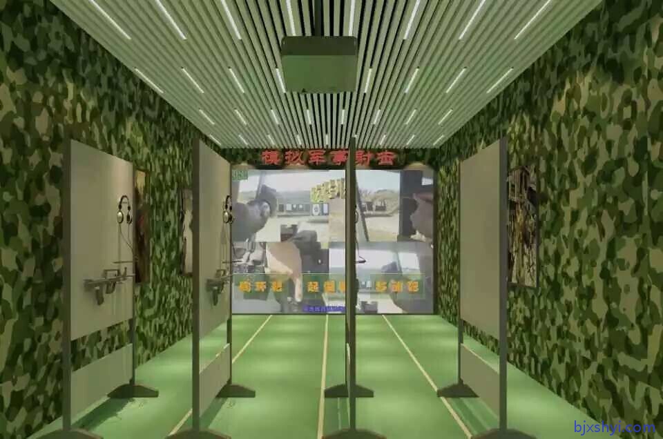 新款95步枪实感影像射击打靶