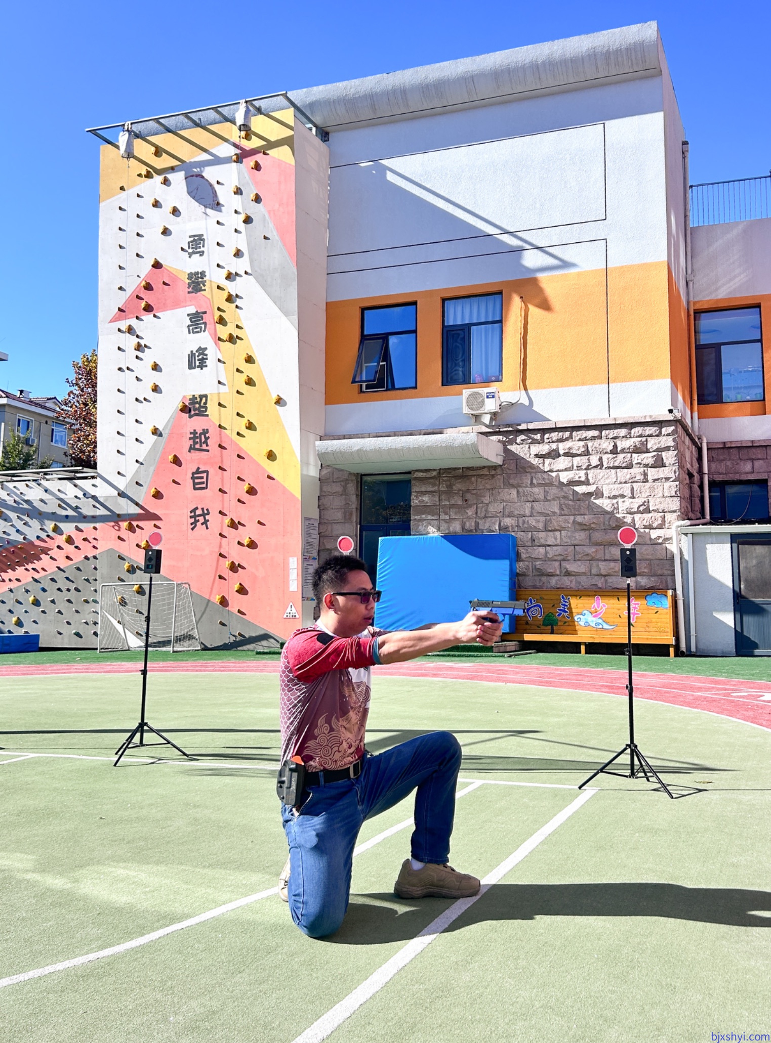 北京市昌平区华成学校室外DSCS 国防体育竞技射击训练 北京市昌平区华成学校室外DSCS 国防体育竞技射击训练